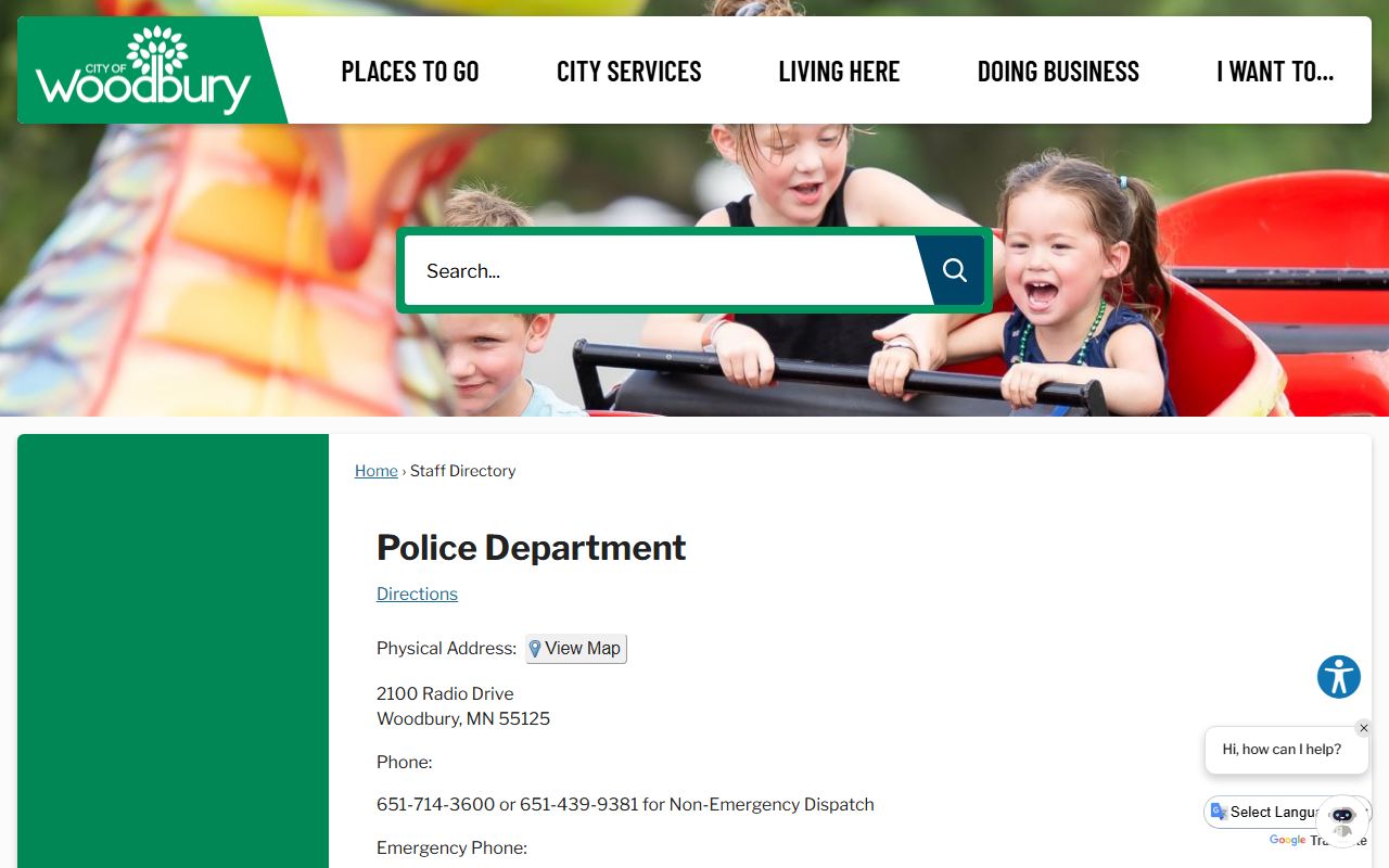 Brooklyn Park Police Department bench warrants information