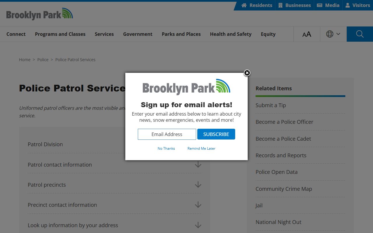 Hennepin County Sheriff bench warrants resources for Brooklyn Park