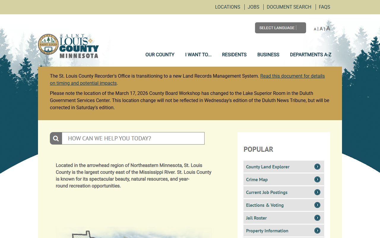 St. Louis County Sheriff bench warrants search for Duluth